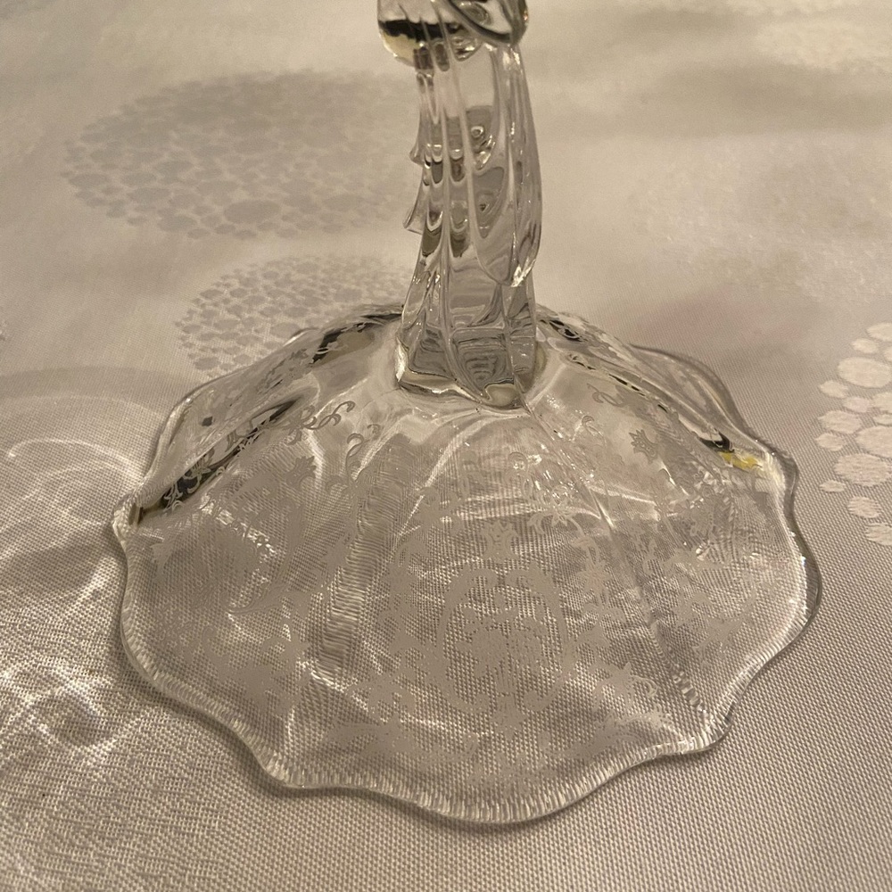 Crystal Compote Dish - Picture 5 of 6
